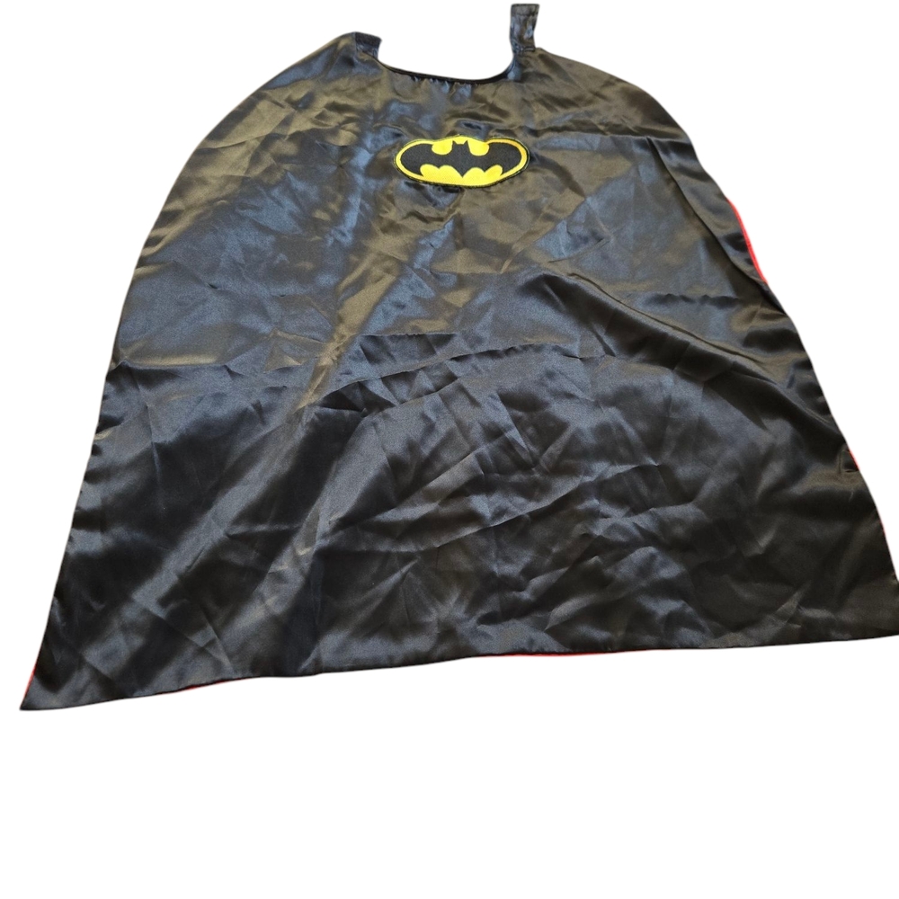 Reversible Kids Black Batman‎ And Superman Cape